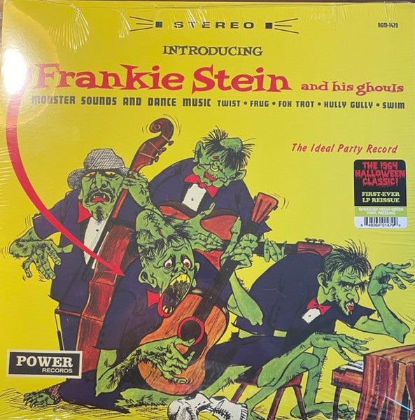 Frankie Stein And His Ghouls – Introducing Frankie Stein And His Ghouls (1964) - New LP Record 2022 Real Gone Music Ghoulish Neon Green Vinyl - Rock & Roll / Novelty