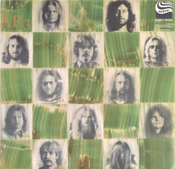 A.R. – AR3 - Mint- LP Record 1972 Zebra Germany Vinyl - Krautrock / Prog Rock / Experimental - Shuga Records
