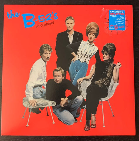 The B-52's – Wild Planet (1980) - Mint- LP Record 2022 Warne Blue Splatter Vinyl - Pop / New Wave