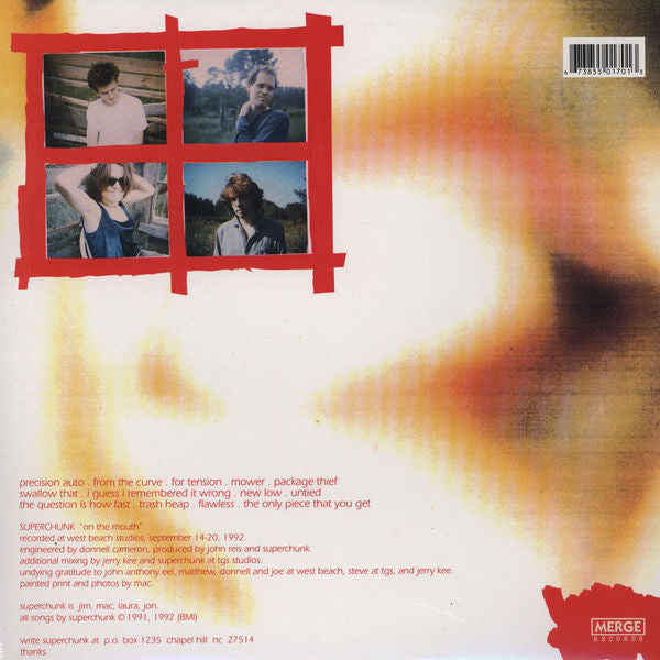 Superchunk ‎– On The Mouth (1992) - New LP Record 2010 Merge USA 180 gram Vinyl & Download - Indie Rock - Shuga Records