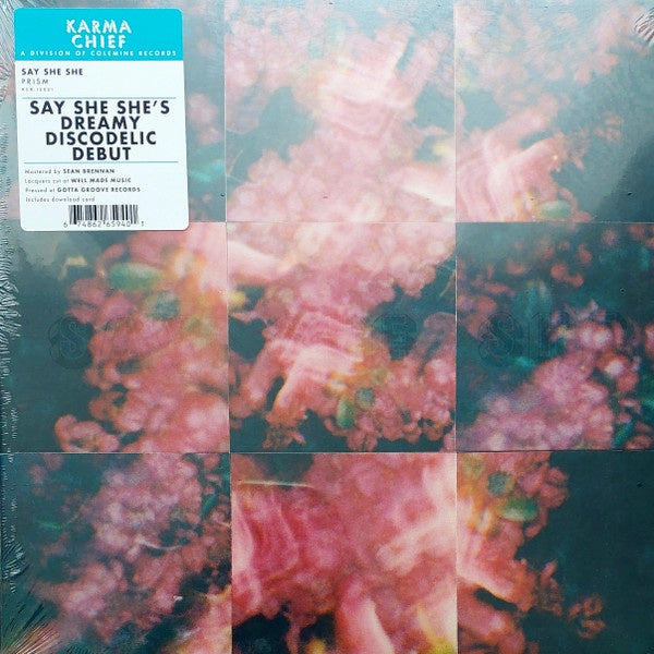 Signed Autographed - Say She She - Prism - New LP Record 2023 Karma Chief Natural Swirl Vinyl & Download - Soul / Disco - Shuga Records