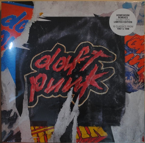 Daft Punk – Homework (Remixes) - New 2 LP Record 2022 ADA Europe Vinyl - House / Electro House