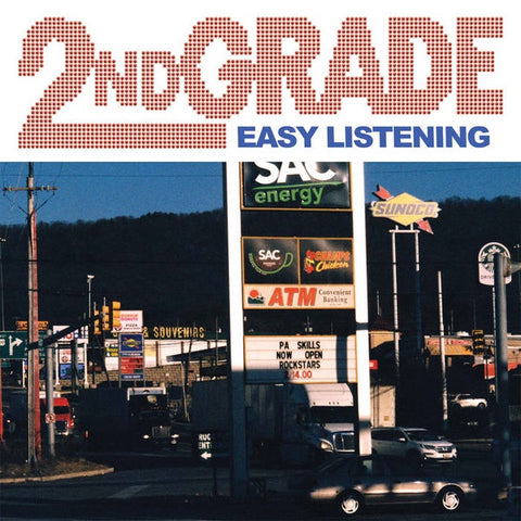 2nd Grade – Easy Listening - New LP Record 2022 Double Double Whammy Blue Vinyl - Power Pop