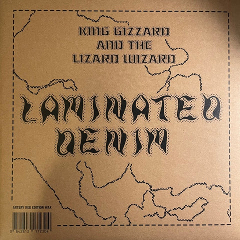 King Gizzard And The Lizard Wizard – Laminated Denim - New LP Record 2022 KGLW Artery Red Edition & Black Vinyl - Psychedelic Rock / Psychedelic Rock