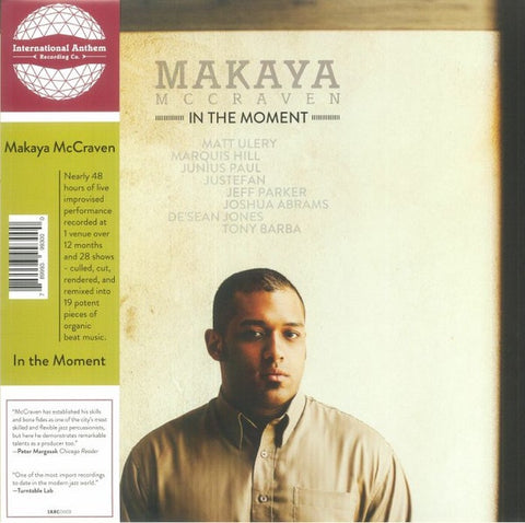 Makaya McCraven - In the Moment (2015) - New 2 Lp Record 2022 USA International Anthem - Chicago Jazz / Hip-Hop