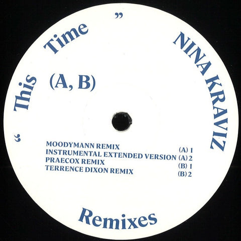 Nina Kraviz – This Time - Remixes 2 - New 12" Single Record 2022 Germany Import Vinyl - Techno / House / Experimental