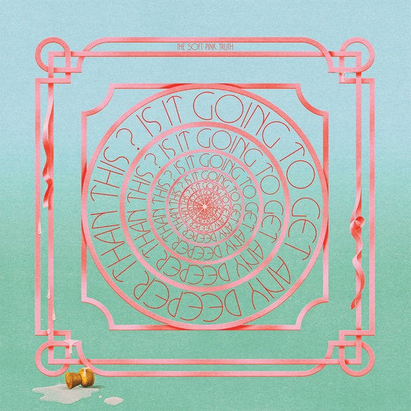 The Soft Pink Truth – Is It Going To Get Any Deeper Than This? - New 2 LP Record 2022 Thrill Jockey Black Vinyl - Deep House / Disco / Ambient / Leftfield