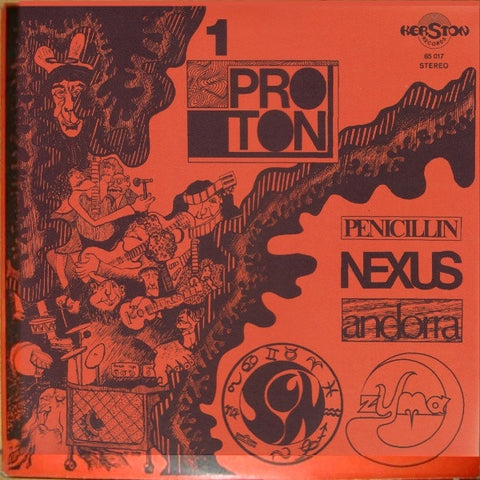 Various – Proton 1 - Mint- 2 LP Record 1975 Germnay Vinyl - Krautrock / Rock