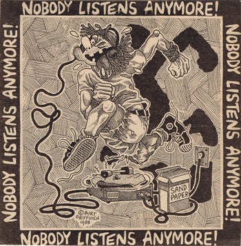 Various – Nobody Listens Anymore! - VG+ 7" EP Record 1988 Puro Pinche Ruido Mexico Flexi-disc Vinyl - Punk / Grindcore / Hardcore / Noisecore