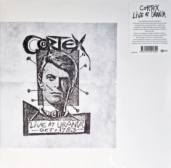 at føre Installation Styring Cortex – Live At Urania (1983) - New LP Record 2022 Energy Rekords Swe–  Shuga Records