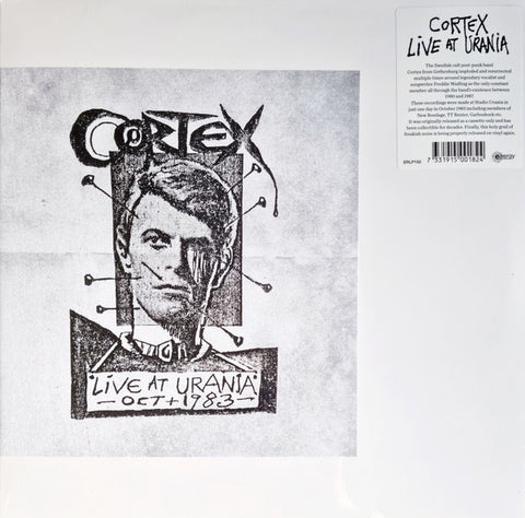 Cortex – Live At Urania (1983) - New LP Record 2022 Energy Rekords Sweden Vinyl - Post-Punk