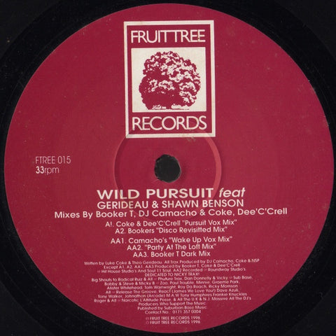 Wild Pursuit Feat Gerideau & Shawn Benson – So In Love - New 12" Single Record 1996  Fruittree UK Vinyl - House / Garage House
