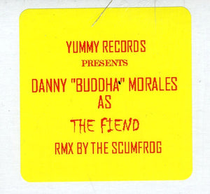 Danny "Buddha" Morales – The Fiend (Rmx By The Scumfrog) - New 12" Single Record Yummy Vinyl - Progressive House