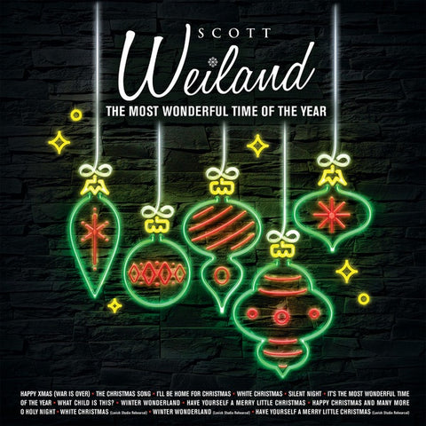 Scott Weiland – The Most Wonderful Time Of The Year (2011) - New LP Record 2022 Softdrive Green Vinyl - Holiday / Jazz / Classical