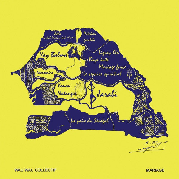Wau Wau Collectif – Mariage - New LP Record 2022 Sahel Sounds Vinyl - African / Funk / Downtempo / Psychedelic