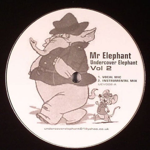 Mr. Elephant – Undercover Elephant Volume 2 - New 12" Single Record 2003 Self Released UK Vinyl - House