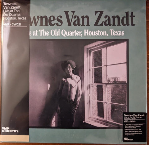 Townes Van Zandt – Live At The Old Quarter, Houston, Texas (1977) - New LP Record 2022 Vinyl Me, Please Fat Possum Black & White Galaxy Vinyl - Folk