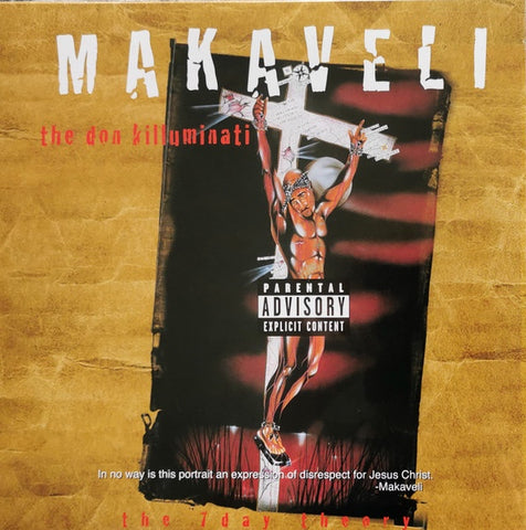 Makaveli (2Pac) – The Don Killuminati (The 7 Day Theory) (1996) - VG+ 2 LP Record 2022 Amaru Interscope Vinyl - Hip Hop