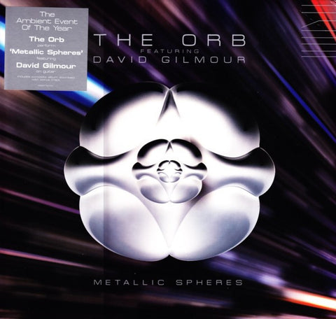 The Orb (feat. David Gilmour of Pink Floyd) - Metallic Spheres - New Vinyl Record 2010 Gatefold 2-LP w/ Download