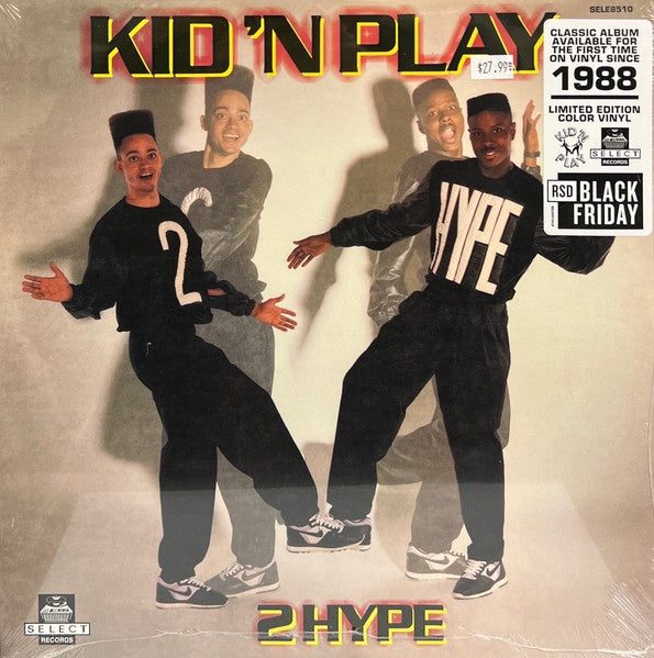 Kid 'N Play – 2 Hype (1988) - New LP Record Store Day Black Friday 2022 Select White Vinyl - Hip Hop / Pop Rap