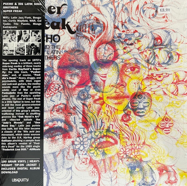 Pucho & His Latin Soul Brothers – Super Freak (1972) - New LP