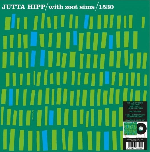 Jutta Hipp With Zoot Sims – Jutta Hipp With Zoot Sims (1957) - New LP Record 2023 Rat Pack 180 gram Vinyl - Jazz / Bop