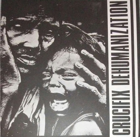 Crucifix – Dehumanization (1983) - Mint- LP Record 2010 Corpus Christi UK Vinyl & Poster Cover - Hardcore / Punk