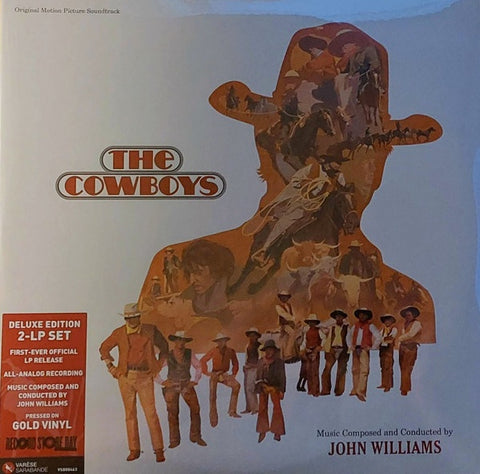 John Williams – The Cowboys (Original Motion Picture 1981) - New 2 LP Record Store Day Black Friday 2020 Varèse Sarabande Gold Vinyl - Soundtrack