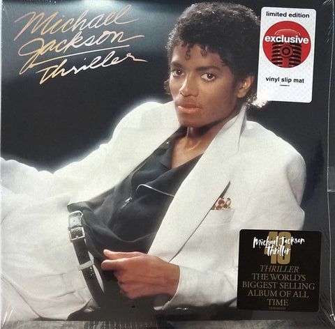 Michael Jackson - Thriller (1982) - Mint- LP Record 2008 Epic Target Exclusive Vinyl & Slipmat - Synth-pop / Pop Rock