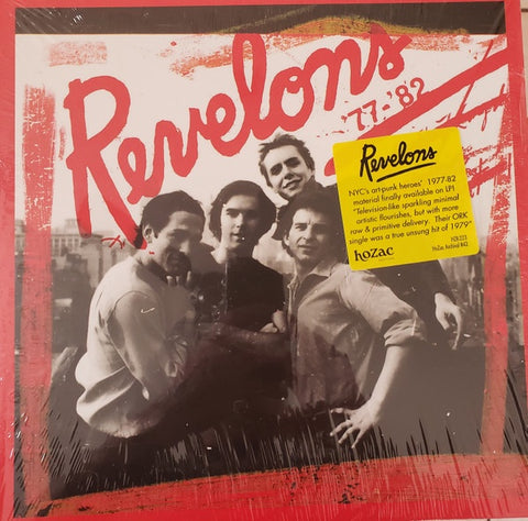 Revelons – 1977-82 - New LP Record 2022 HoZac Archival Vinyl - Art Rock / Punk / Power Pop