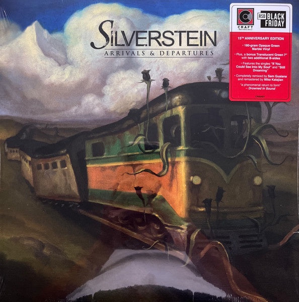Silverstein – Arrivals & Departures (2007) - New LP Record Store Day Black Friday 2022 Craft Victory RSD Green Vinyl & 7" - Rock / Emo / Post-Hardcore