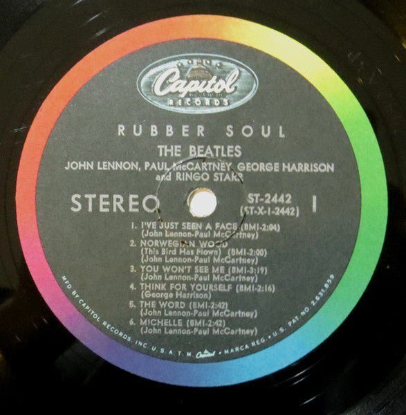 The Beatles – Rubber Soul - VG+ LP Record 1966 Capitol USA Stereo Original Vinyl - Pop Rock - Shuga Records
