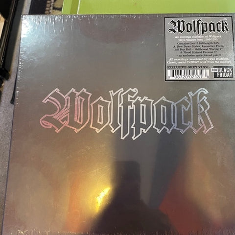 Wolfpack – Wolfpack - New 3 LP Box Set Record Store Day Black Friday 2022 Southern Lord RSD Grey Vinyl, 2x 7" & Patch - Hardcore / Crust / Punk