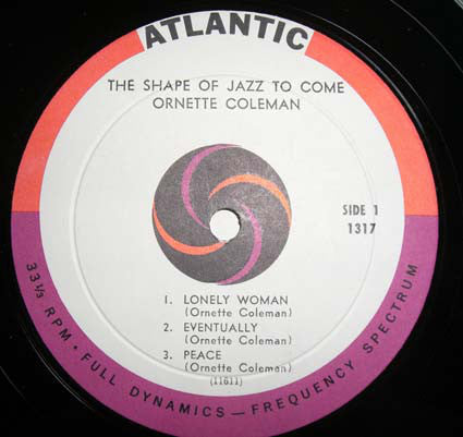 Ornette Coleman – The Shape Of Jazz To Come - VG+ LP Record 1959 Atlantic USA Mono Original Vinyl - Jazz / Free Jazz - Shuga Records