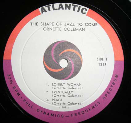 Ornette Coleman – The Shape Of Jazz To Come - VG+ LP Record 1959 Atlantic USA Mono Original Vinyl - Jazz / Free Jazz