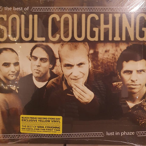 Soul Coughing – Lust In Phaze : The Best Of Soul Coughing (2002) - Mint- 2 LP Record 2022 Round Hill Yellow Vinyl - Alternative Rock