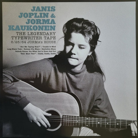 Janis Joplin & Jorma Kaukonen – The Legendary Typewriter Tape - New LP Record Store Day Black Friday 2022 Omnivore RSD Vinyl - Rock / Blues Rock
