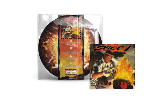 Spice 1 – 1990-Sick (1995) - New 2 LP Record 2022 Thug World  Smoke On Germany Picture Disc Vinyl - Hip Hop