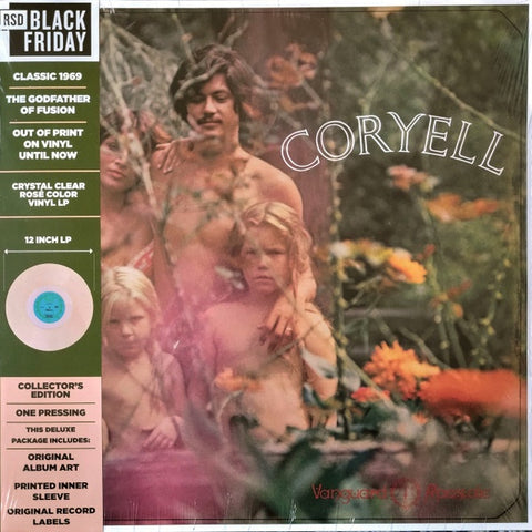 Larry Coryell – Coryell (1969) - New LP Record Store Day Black Friday 2022 Culture Factory RSD Rose Vinyl - Jazz / Psychedelic Rock