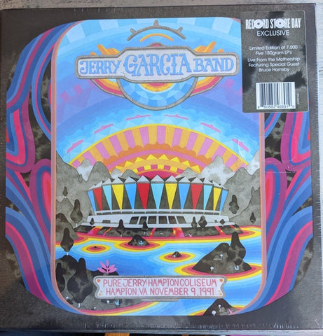 The Jerry Garcia Band – Pure Jerry: Hampton Coliseum Hampton, VA November 9, 1991 (2006) - New 5 LP Box Set Record Store Day Black Friday 2022 Round 180 gram Vinyl - Psychedelic Rock