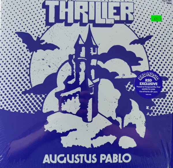 Augustus Pablo – Thriller (1975) - New LP Record Store Day Black Friday 2022 ORG RSD Blue Vinyl - Reggae / Dub