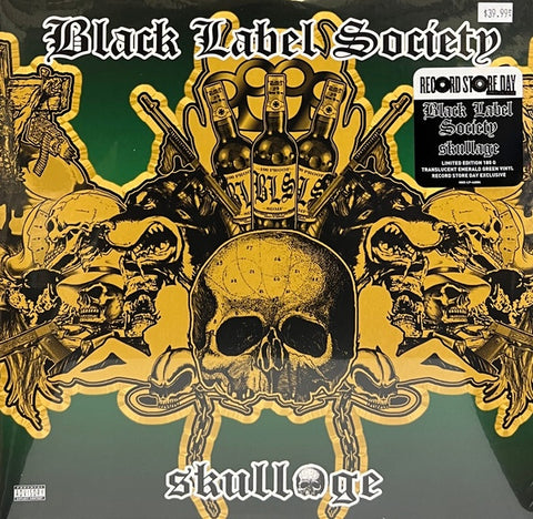 Black Label Society – Skullage (2009) - New 2 LP Record Store Day Black Friday 2022 MNRK Emerald Green Vinyl - Heavy Metal / Stoner Rock / Hard Rock