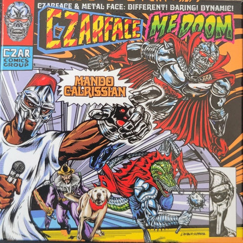 Czarface & MF Doom – Mando Calrissian - New 3" Single Record Store Day Black Friday 2022 Silver Age Get On Down RSD Vinyl - Hip Hop / Boom Bap