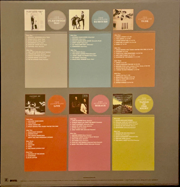 Fleetwood Mac – The Alternate Collection - New 8 LP Record Store Day Black Friday Box Set 2022 Warner Reprise RSD Clear Vinyl - Pop Rock / Soft Rock / Classic Rock