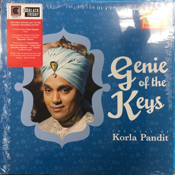 Korla Pandit – Genie Of The Keys: The Best Of Korla Pandit - New LP Record Store Day Black Friday 2022 Craft USA RSD Vinyl - Jazz - Shuga Records