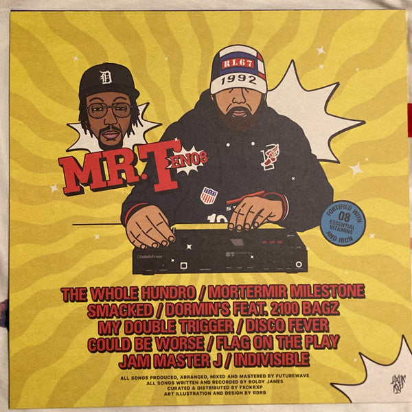 Boldy James & Futurewave – Mr.Ten08 - New LP Record 2022 FXCK RXP WavGodMusic Yellow Vinyl & Yayo Cereal Box Cover - Hip Hop - Shuga Records