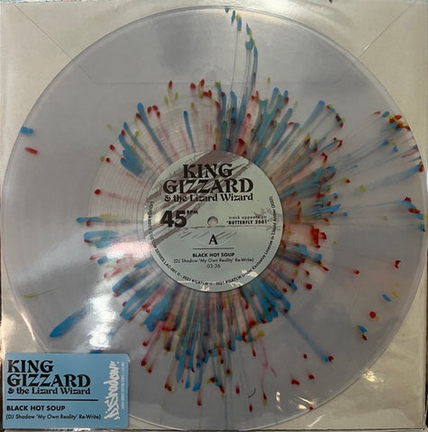 King Gizzard And The Lizard Wizard – Black Hot Soup (DJ Shadow 'My Own Reality' Re-Write) - New LP Record Liquid Amber Instrumental - Psych Rock / Instrumental Hip Hop