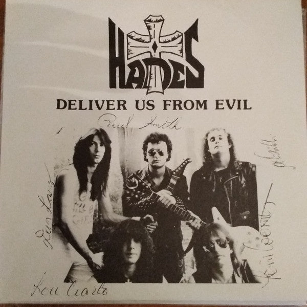 Hades – Deliver Us From Evil - VG+ 7" Single Record 1982 Clown Productions USA Vinyl - Heavy Metal / Hard Rock - Shuga Records