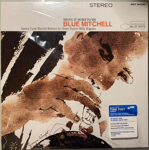 Blue Mitchell – Bring It Home To Me (1967) - New LP Record 2022 Blue Note Tone Poet Series 180 gram Vinyl - Jazz / Hard Bop
