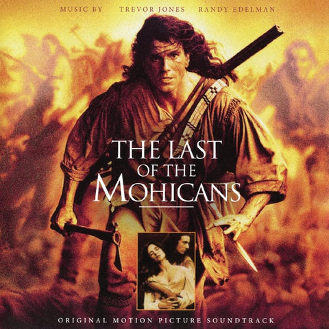 Trevor Jones, Randy Edelman – The Last Of The Mohicans (1992) - New 2 LP Record 2022 Orange with Black Streaks "Smoke And Fire"  Vinyl - Score / Soundtrack